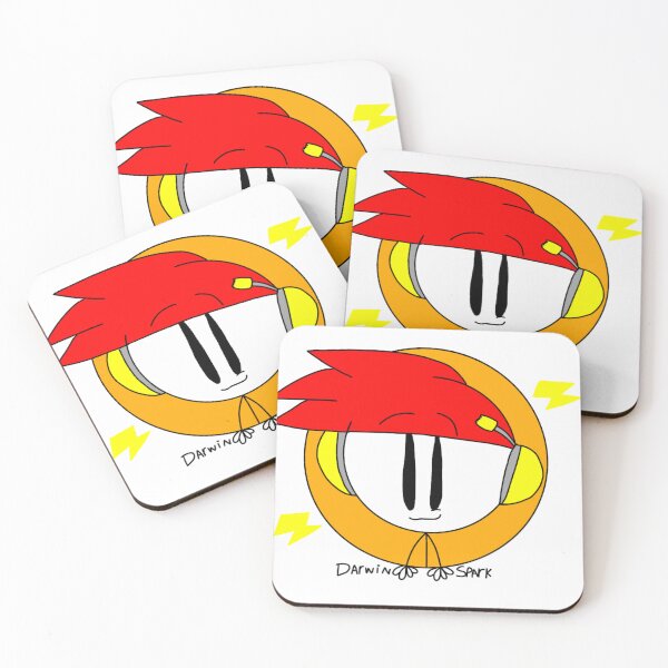Item preview, Darwin Spark Character Logo designed and sold by Darwin-Spark.
