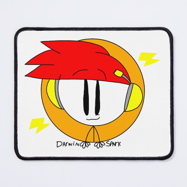 Item preview, Darwin Spark Character Logo designed and sold by Darwin-Spark.