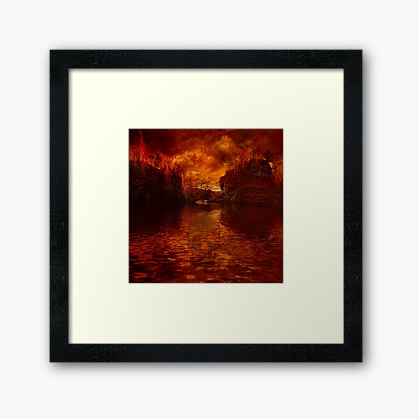 The Devils Pool, River Thurso, Caithness, Scotland Framed Art Print