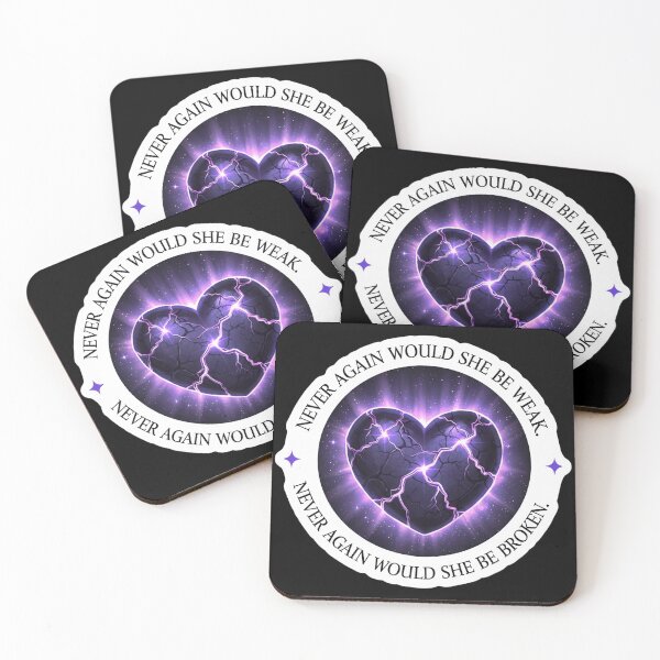 Item preview, ACOTAR - Never Again Would She Be Weak designed and sold by fablefilament.