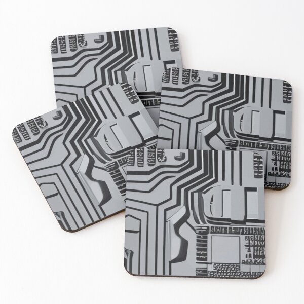 Item preview, Monochrome Traces Reflect Machine Intent designed and sold by rilukama.