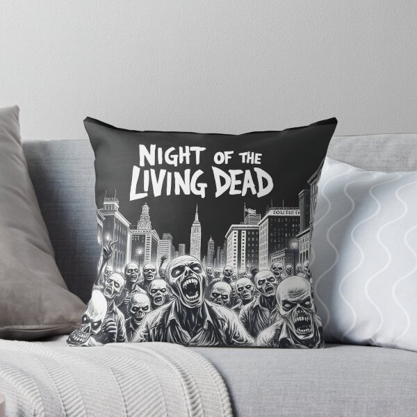 Artikelvorschau, Die Nacht der lebenden Toten Horror T-Shirt entworfen und verkauft von Rune-Designs.