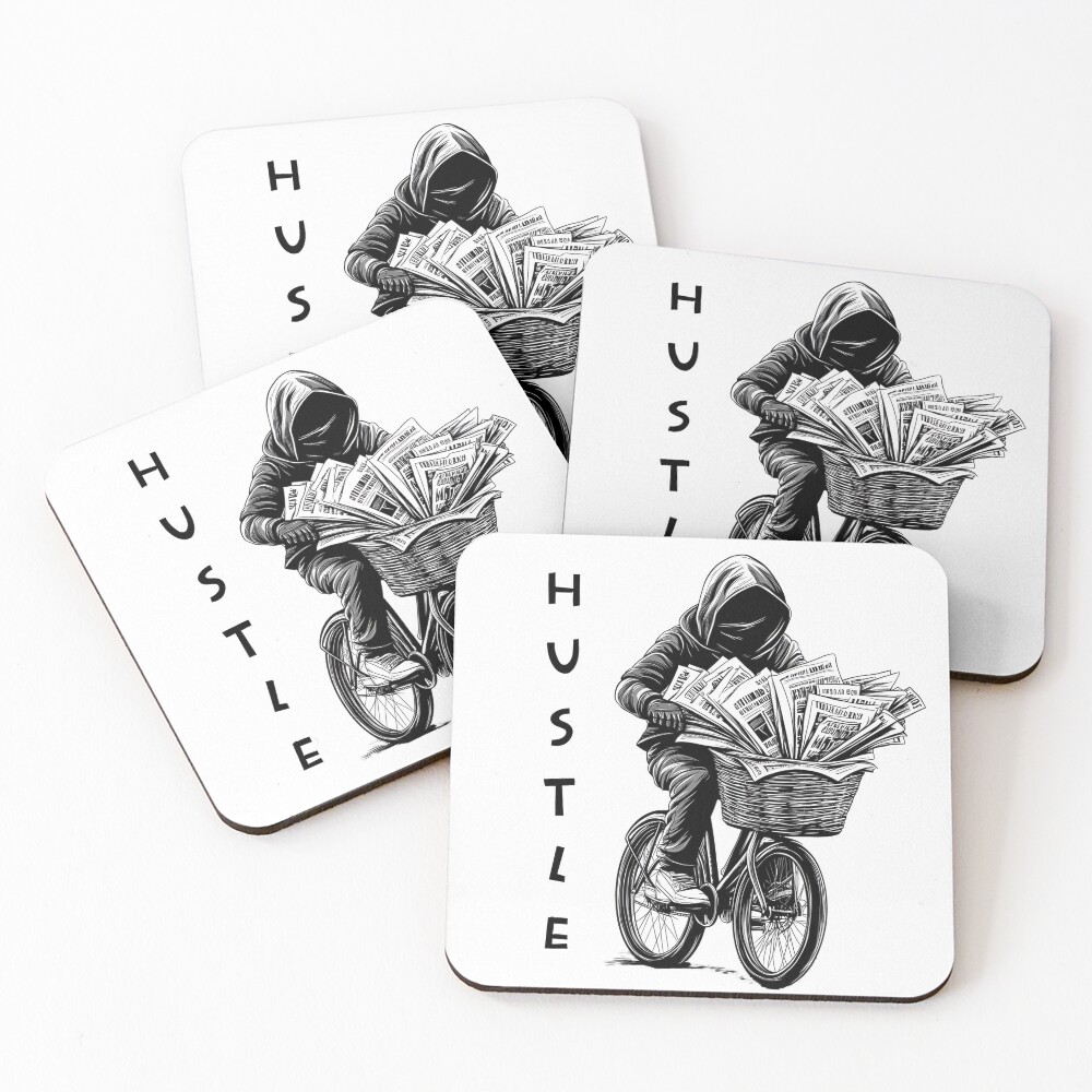 Item preview, Coasters (Set of 4) designed and sold by FunkyThreadsCo.