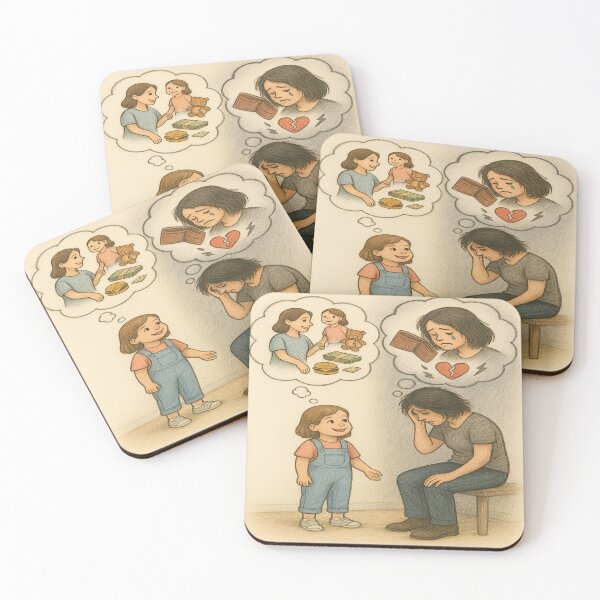 Item preview, She Thinks I’m Strong – Parental Strength Mental Load Art designed and sold by Neovibe Print.