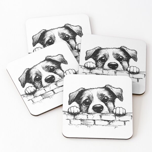 Item preview, Curious dog designed and sold by JrSkDesign ✅ .