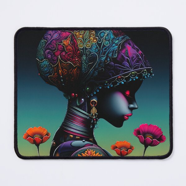 Item preview, Tribal Bloom: A Modern Goddess designed and sold by bloorose.