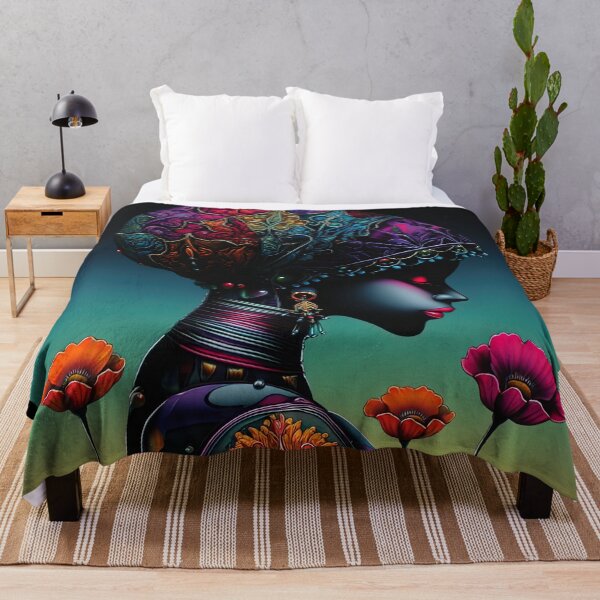 Item preview, Tribal Bloom: A Modern Goddess designed and sold by bloorose.