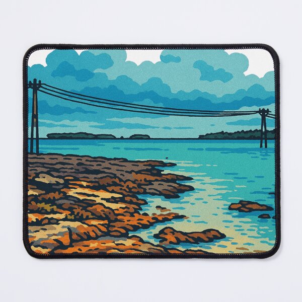 Item preview, Underwater Utility Poles | Kume Island Okinawa - Coastal Nostalgia designed and sold by GeEeN.