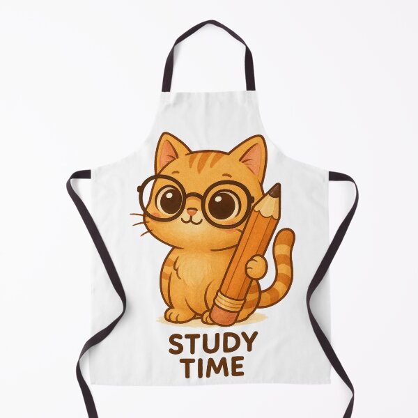 Item preview, Intellectual Kitten Study Time designed and sold by JonelleTshirts.