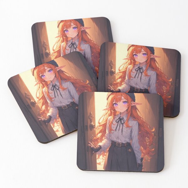 Item preview, Orange-Haired Elf Girl designed and sold by ArtsJulian.