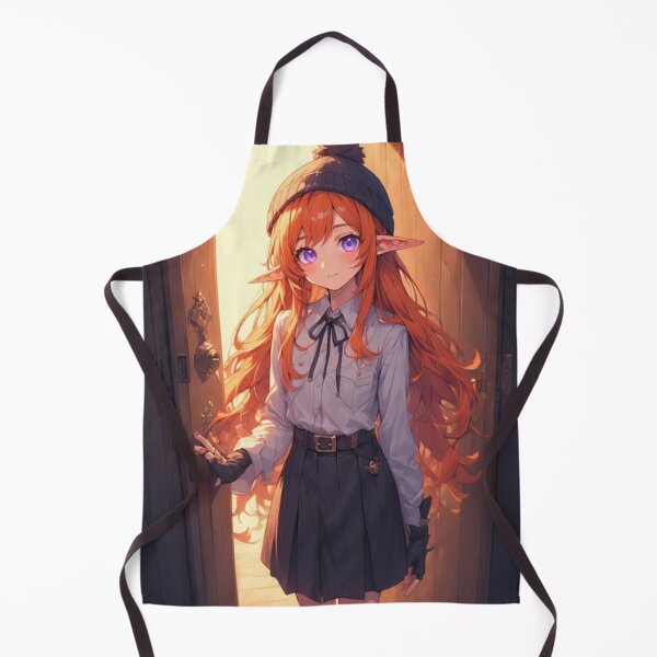 Item preview, Orange-Haired Elf Girl designed and sold by ArtsJulian.