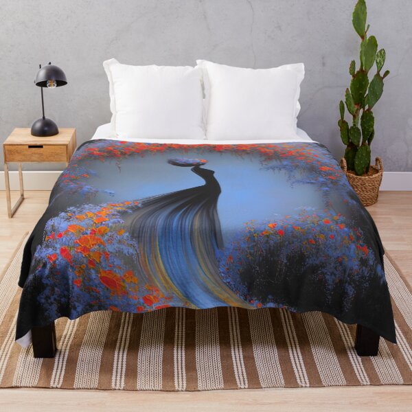 Item preview, Floral Ascent: A Silhouette in Bloom designed and sold by bloorose.