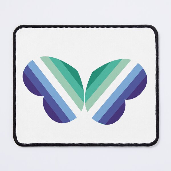 Item preview, Gay flag butterfly pride hearts LGBT designed and sold by KimOnO644.