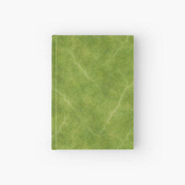 Leaf Vein Texture – Vibrant Green Nature Hardcover Journal
