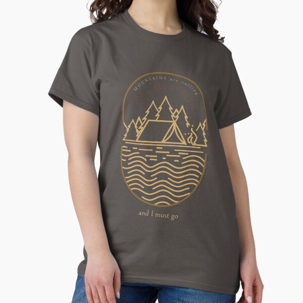 Artikel-Vorschau von John Muir Trail Die Berge rufen und ich muss gehen, designt und verkauft von KFTees.