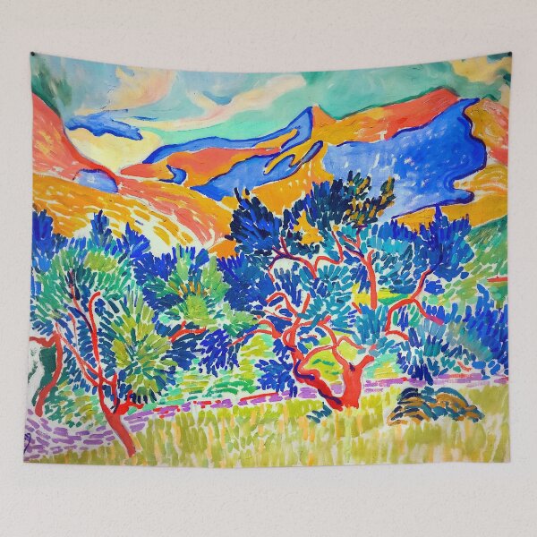 Item preview, Andre Derain - Mountains at Collioure designed and sold by Jon-Baran.
