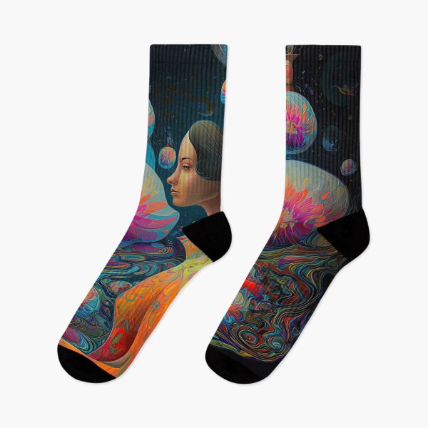 Item preview, Dual Reflections: A Psychedelic Awakening designed and sold by bloorose.
