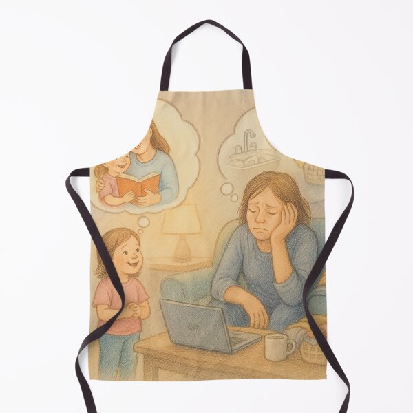 Item preview, She Thinks I’m Always Here – Quiet Struggle Parental Art designed and sold by Neovibe Print.