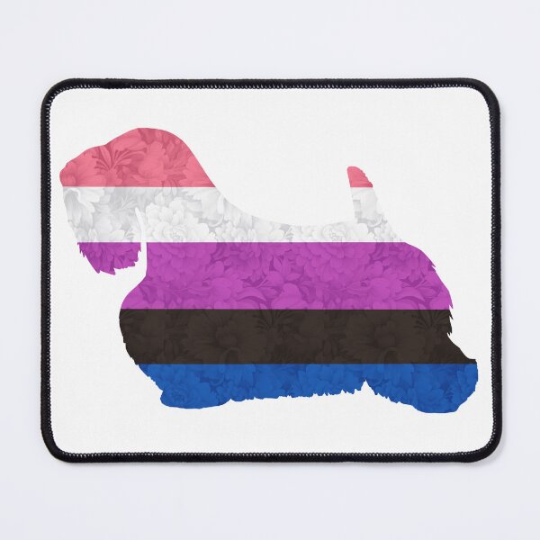 Item preview, Genderfluid Pride Sealyham Terrier designed and sold by Spinyflowerart.