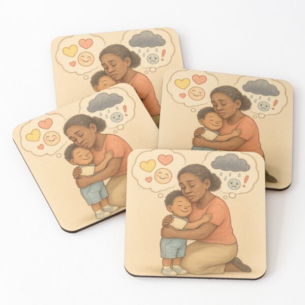 Item preview, She Feels Safe – But I’m Holding Back Storms designed and sold by Neovibe Print.