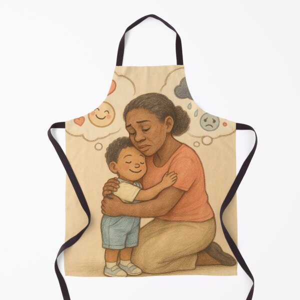 Item preview, She Feels Safe – But I’m Holding Back Storms designed and sold by Neovibe Print.