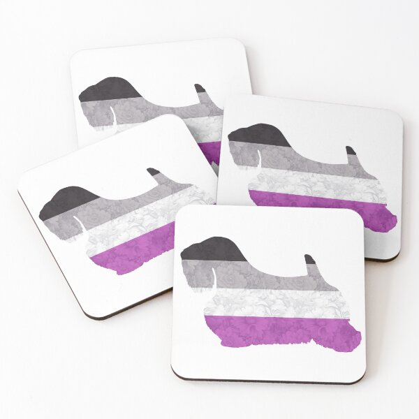 Item preview, Asexual Pride Sealyham Terrier designed and sold by Spinyflowerart.