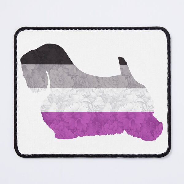 Item preview, Asexual Pride Sealyham Terrier designed and sold by Spinyflowerart.