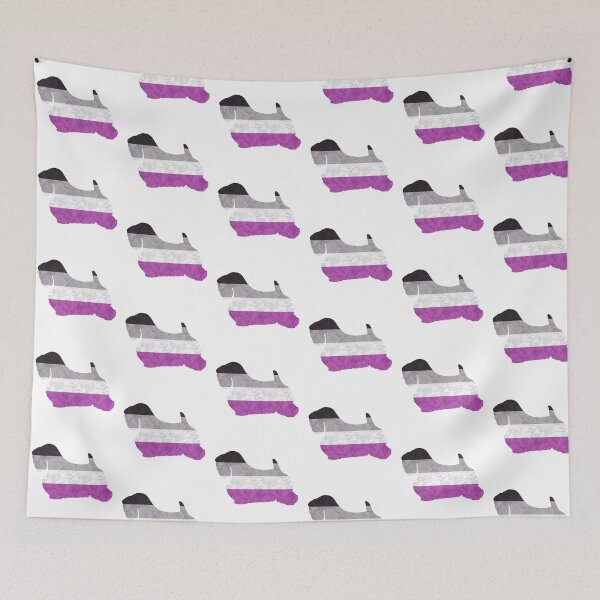 Item preview, Asexual Pride Sealyham Terrier designed and sold by Spinyflowerart.