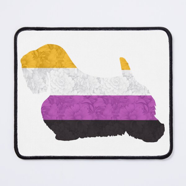 Item preview, Non Binary Pride Sealyham Terrier designed and sold by Spinyflowerart.