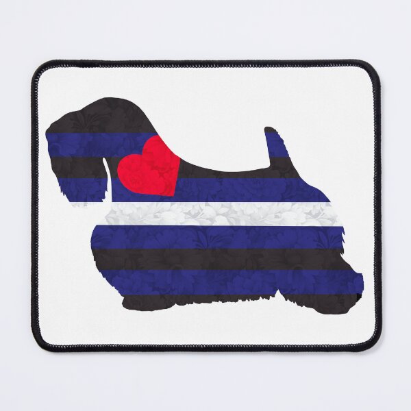 Item preview, Leather Pride Sealyham Terrier designed and sold by Spinyflowerart.