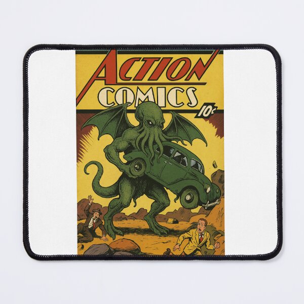 Item preview, Action Comics Cthulhu designed and sold by RedHeavenStudio.