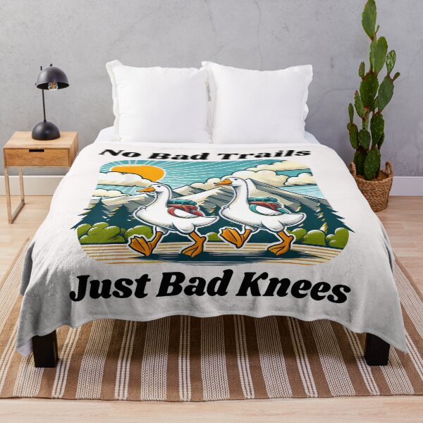 Item preview, Hiking Lover Hiker Silly Goose No Bad Trails Just Bad Knees designed and sold by cawtoon.