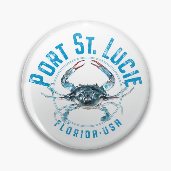 Item preview, Port St. Lucie Florida Blue Crab Design designed and sold by Futurebeachbum.