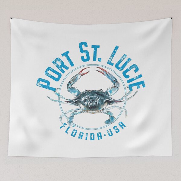 Item preview, Port St. Lucie Florida Blue Crab Design designed and sold by Futurebeachbum.