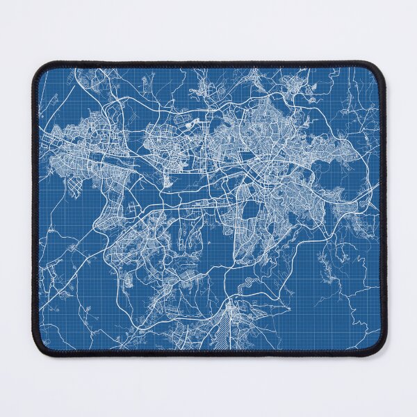 Item preview, Ankara City Map of Turkey - Blueprint designed and sold by deMAP.
