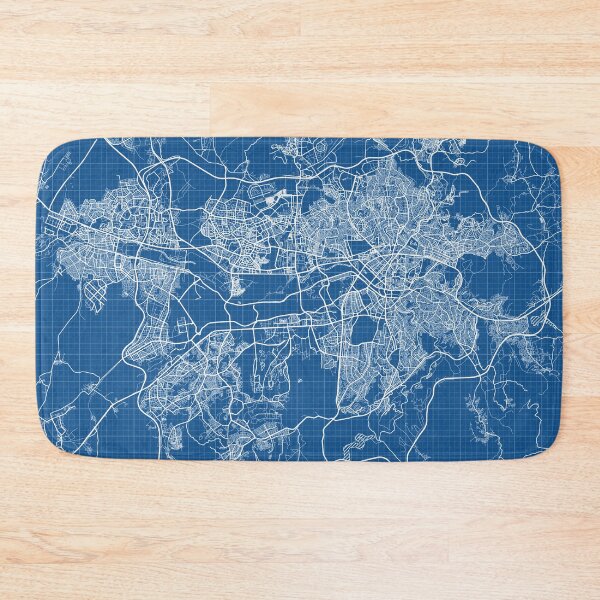 Item preview, Ankara City Map of Turkey - Blueprint designed and sold by deMAP.