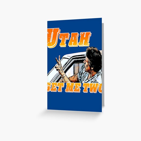 Utah, get me two Greeting Card