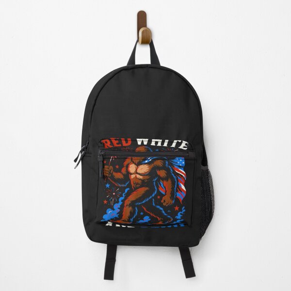 Item preview, Red White And Bruh Patriotic 4Th Of July Bigfoot Usa Flag designed and sold by cawtoon.