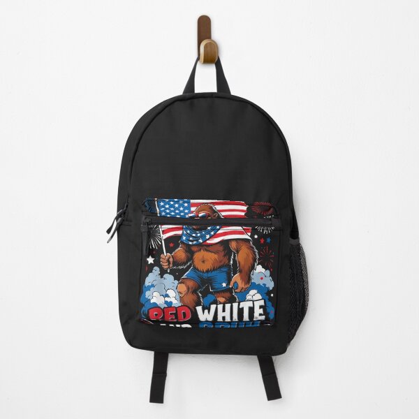 Item preview, Red White And Bruh Patriotic 4Th Of July Bigfoot Usa Flag designed and sold by cawtoon.