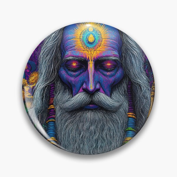 Item preview, Mystic Guru: Embodiment of Cosmic Flora designed and sold by bloorose.