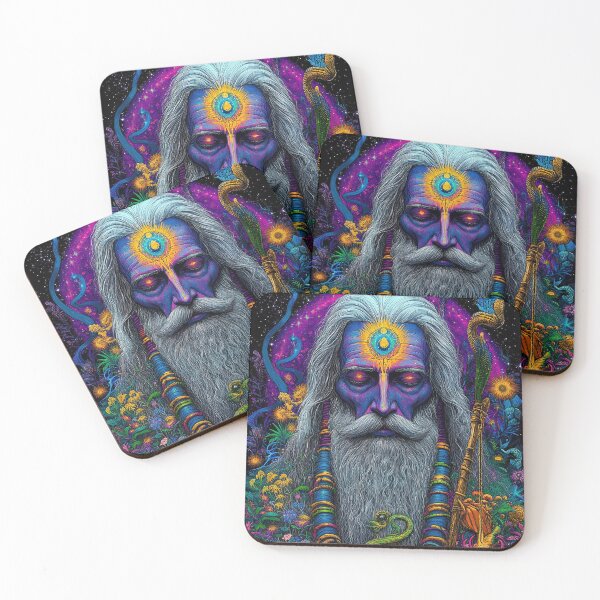 Item preview, Mystic Guru: Embodiment of Cosmic Flora designed and sold by bloorose.