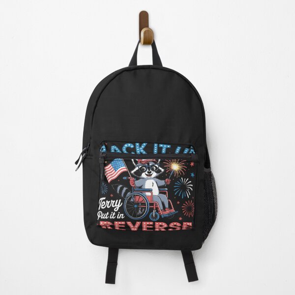 Item preview, Back It Up Terry Put It In Reverse Funny Racoon 4Th Of July designed and sold by cawtoon.