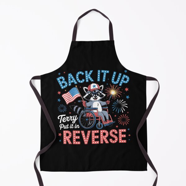 Item preview, Back It Up Terry Put It In Reverse Funny Racoon 4Th Of July designed and sold by cawtoon.