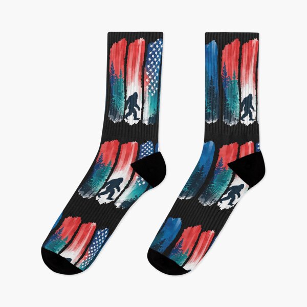 Item preview, Bigfoot American Flag Sasquatch Patriotic 4Th Of July designed and sold by cawtoon.