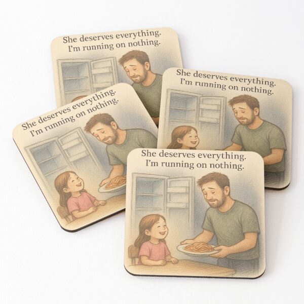 Item preview, She Deserves Everything – Emotional Parenting Sacrifice Art designed and sold by Neovibe Print.