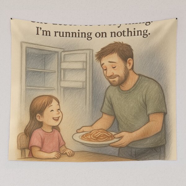 Item preview, She Deserves Everything – Emotional Parenting Sacrifice Art designed and sold by Neovibe Print.