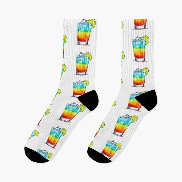 Artikelvorschau, Aquarell Cocktail Traum Kunstdruck | Abstraktes Regenbogen-Getränkedesign entworfen und verkauft von Shakesipserve.