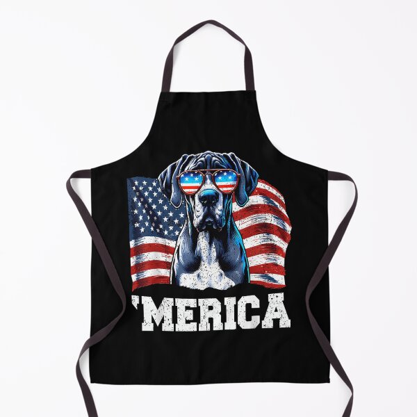Item preview, Vintage 'Merica Great Dane Sunglasses Patriotic America Flag designed and sold by cawtoon.