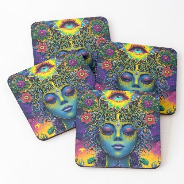 Item preview, Cosmic Awakening: The Earth Mother's Gaze designed and sold by bloorose.