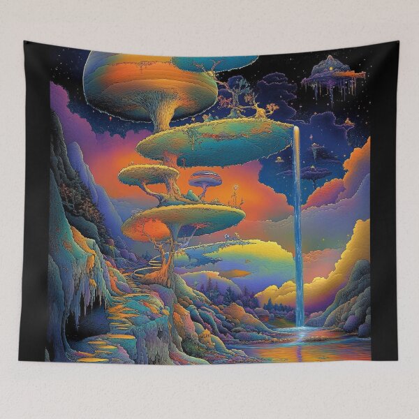 Item preview, Celestial Dreamscape: A Journey Through Worlds designed and sold by bloorose.